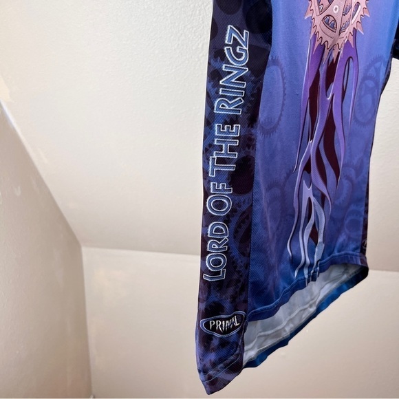 PRIMAL WEAR LORD OF THE RINGZ Cycling shirt with back pockets. ¾ front zip. L - Picture 4 of 8